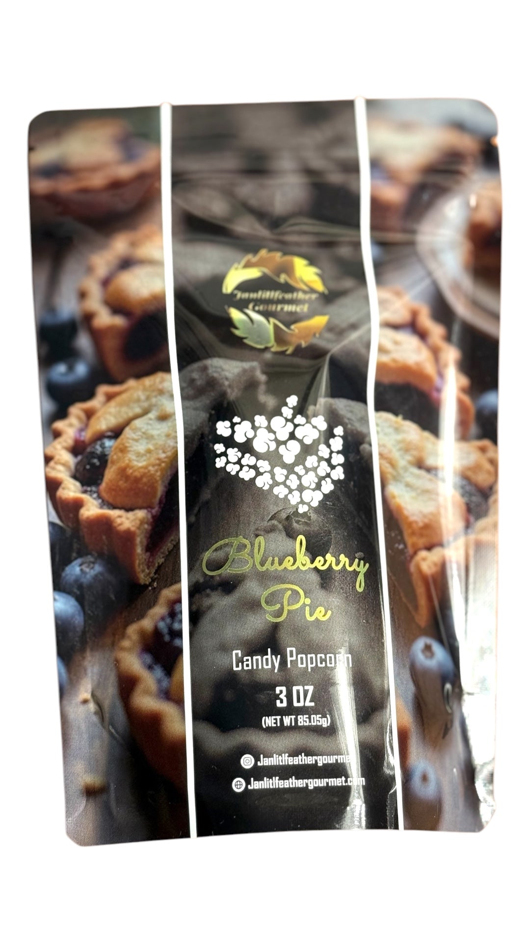 Blueberry Pie Candy Popcorn