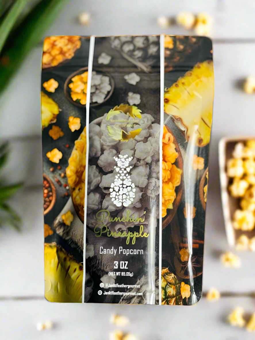 Punchin' Pineapple Candy Popcorn
