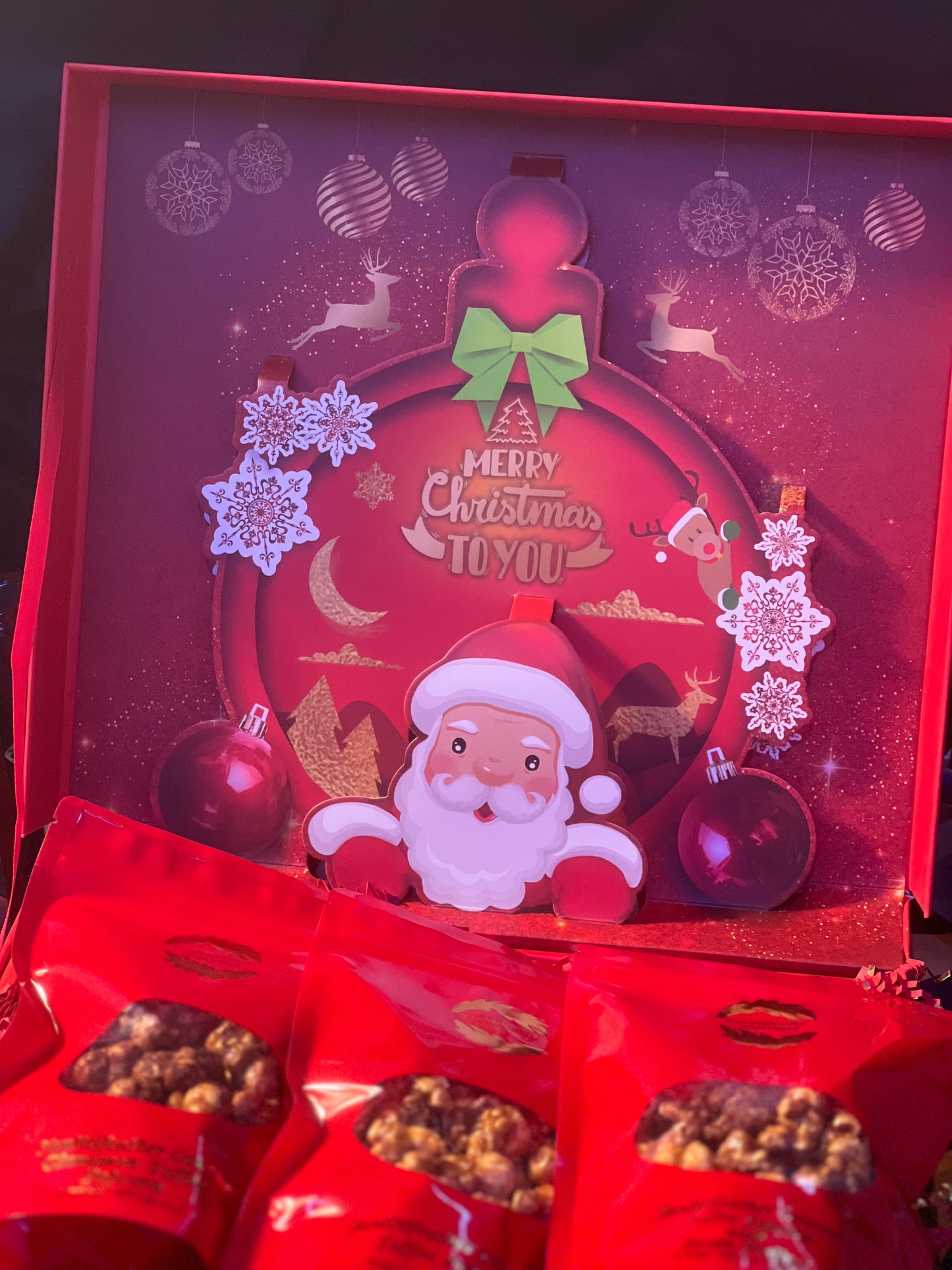 Toffee Popcorn Holiday Box